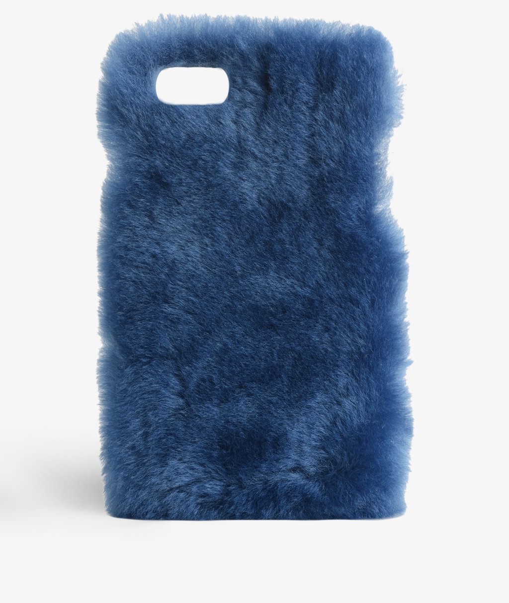 Cover iPhone 8 Fur Princess Blue