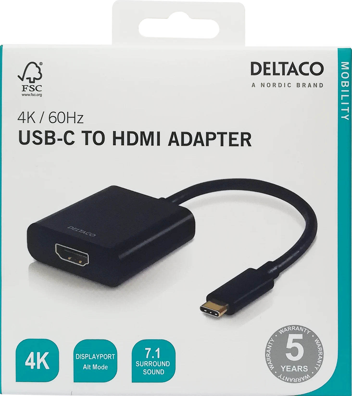 USB-C-HDMI  Adapter sort