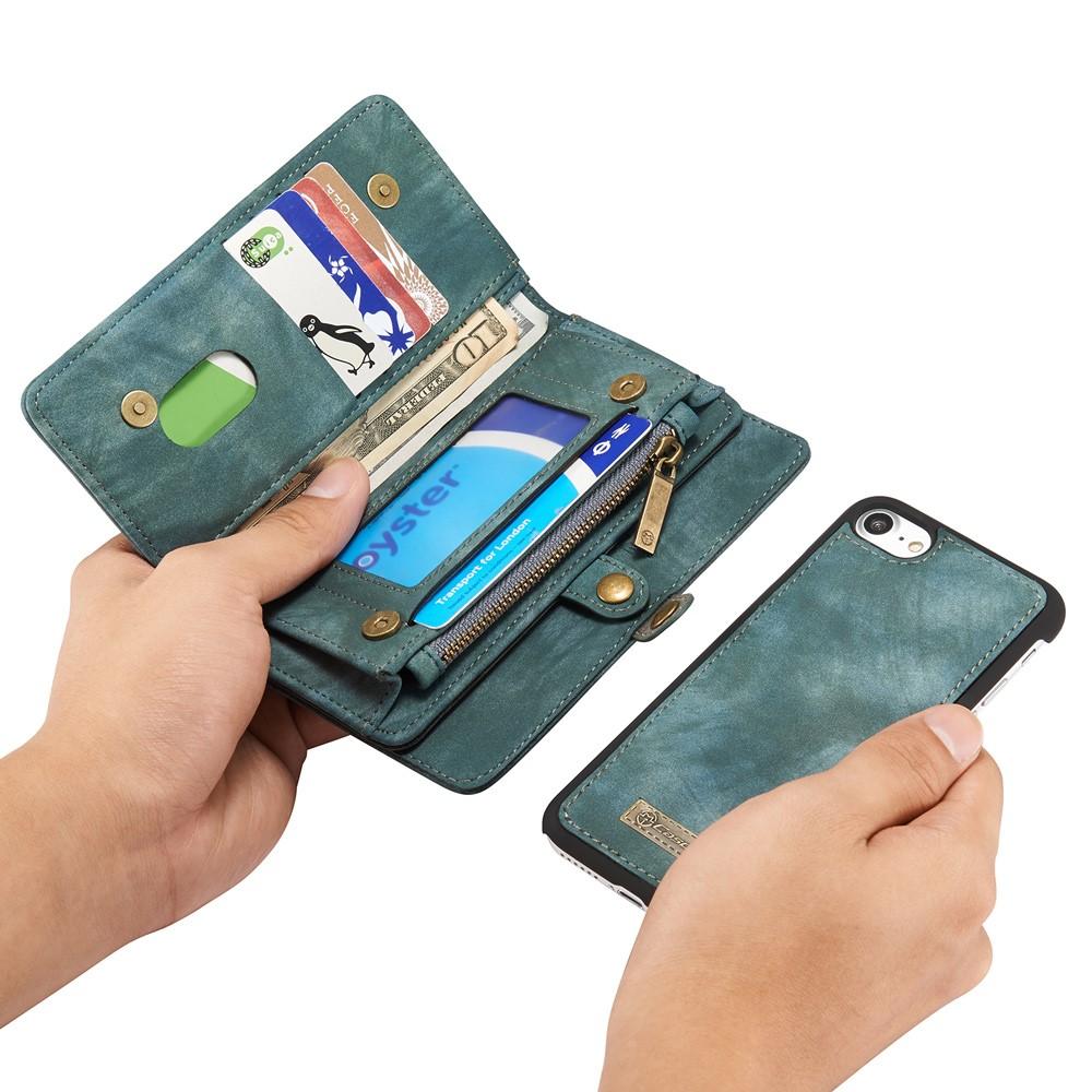 Multi-slot Mobiltaske iPhone SE (2020) blå