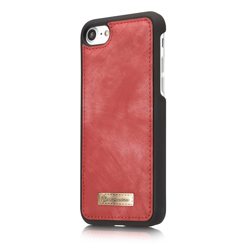 Multi-slot Mobiltaske iPhone 8 rød