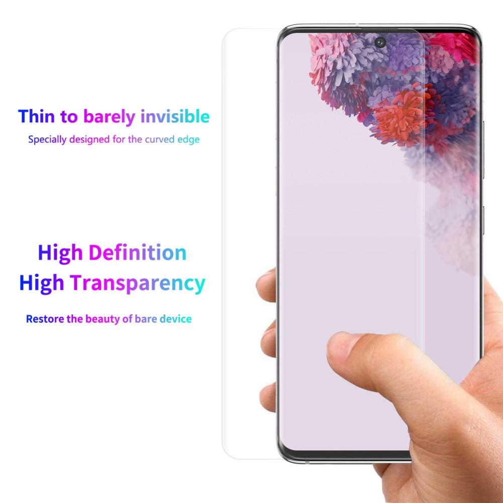 Heldækkende Curved Skærmbeskytter Galaxy S20 Ultra