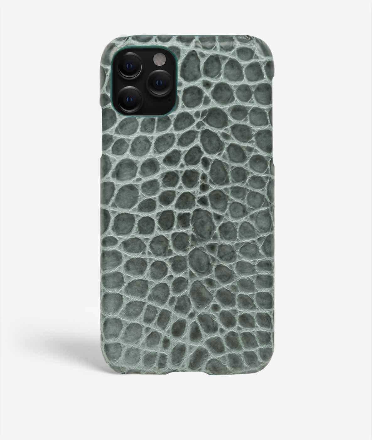 Cover iPhone 11 Pro Small Croco Teal