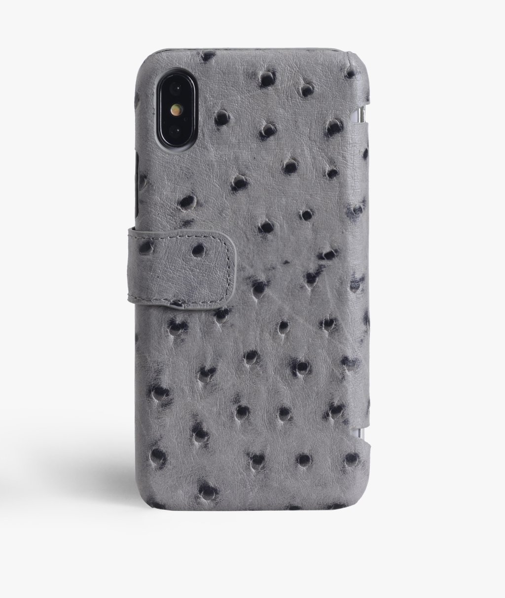 Pungetui iPhone X/XS Ostrich Grey