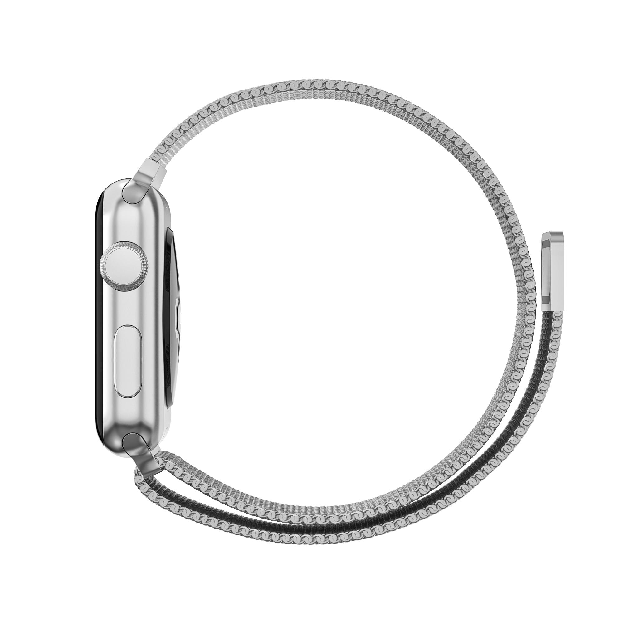 Armbånd Milanese Loop Apple Watch 40mm sølv