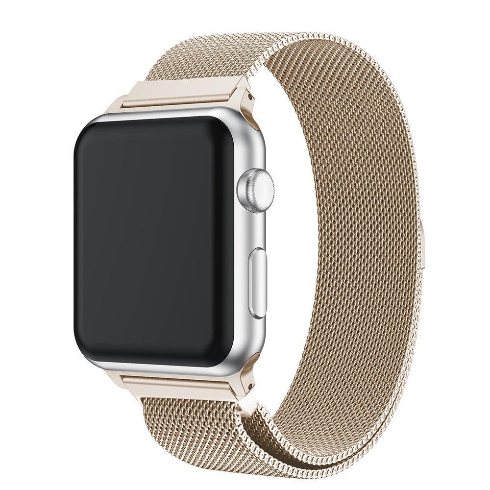 Armbånd Milanese Loop Apple Watch 40mm champagne guld