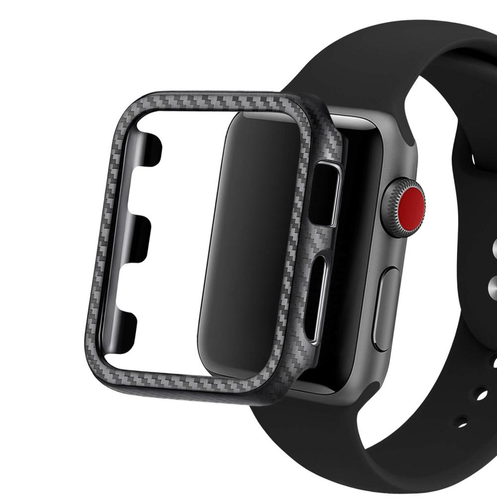 Carbon Cover Apple Watch SE 44mm sort