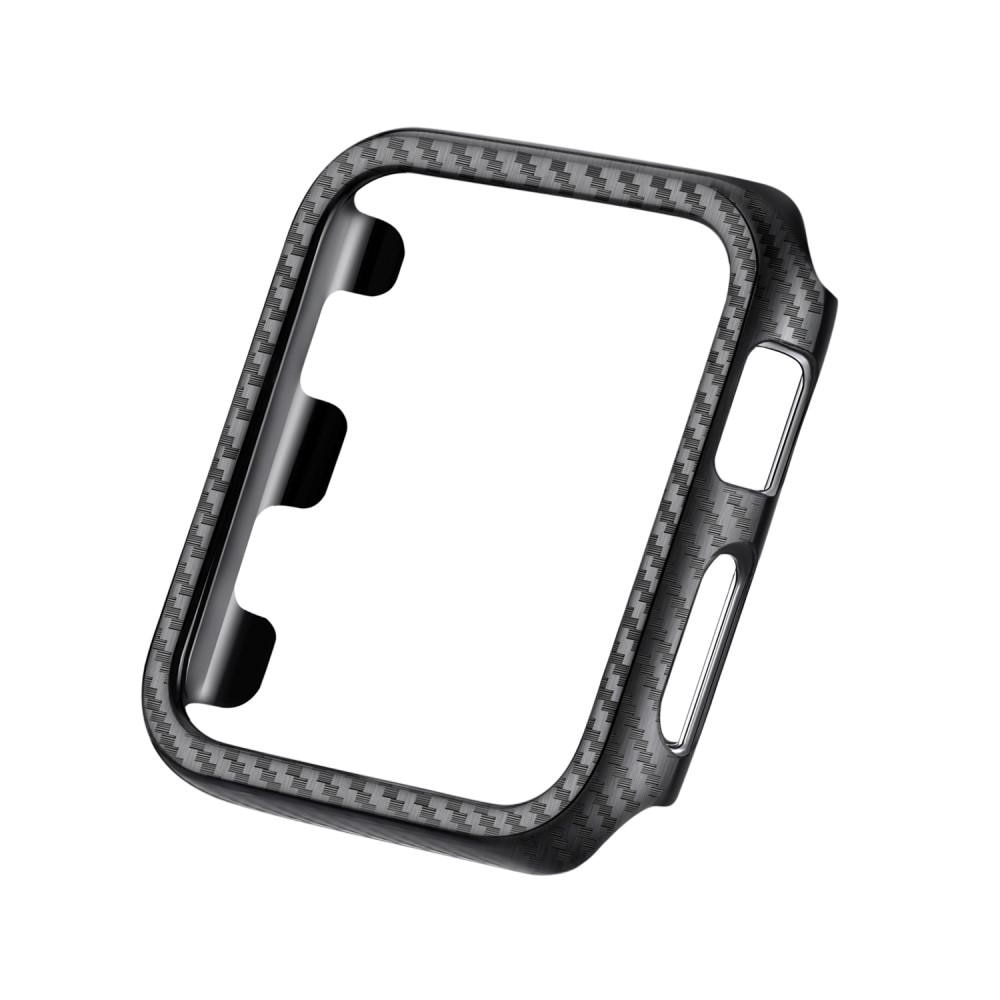 Carbon Cover Apple Watch SE 44mm sort