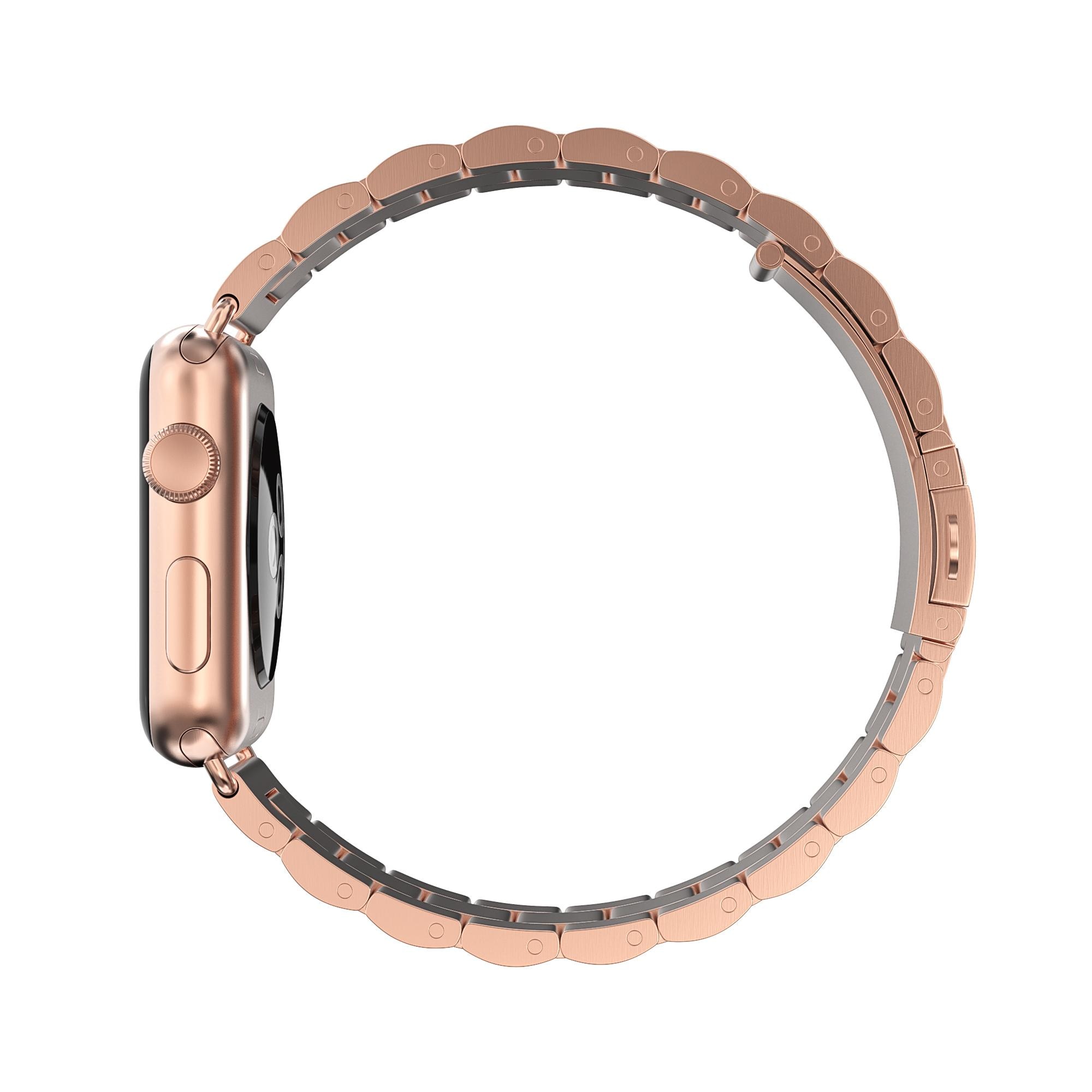 Metalarmbånd Apple Watch SE 40mm rose guld