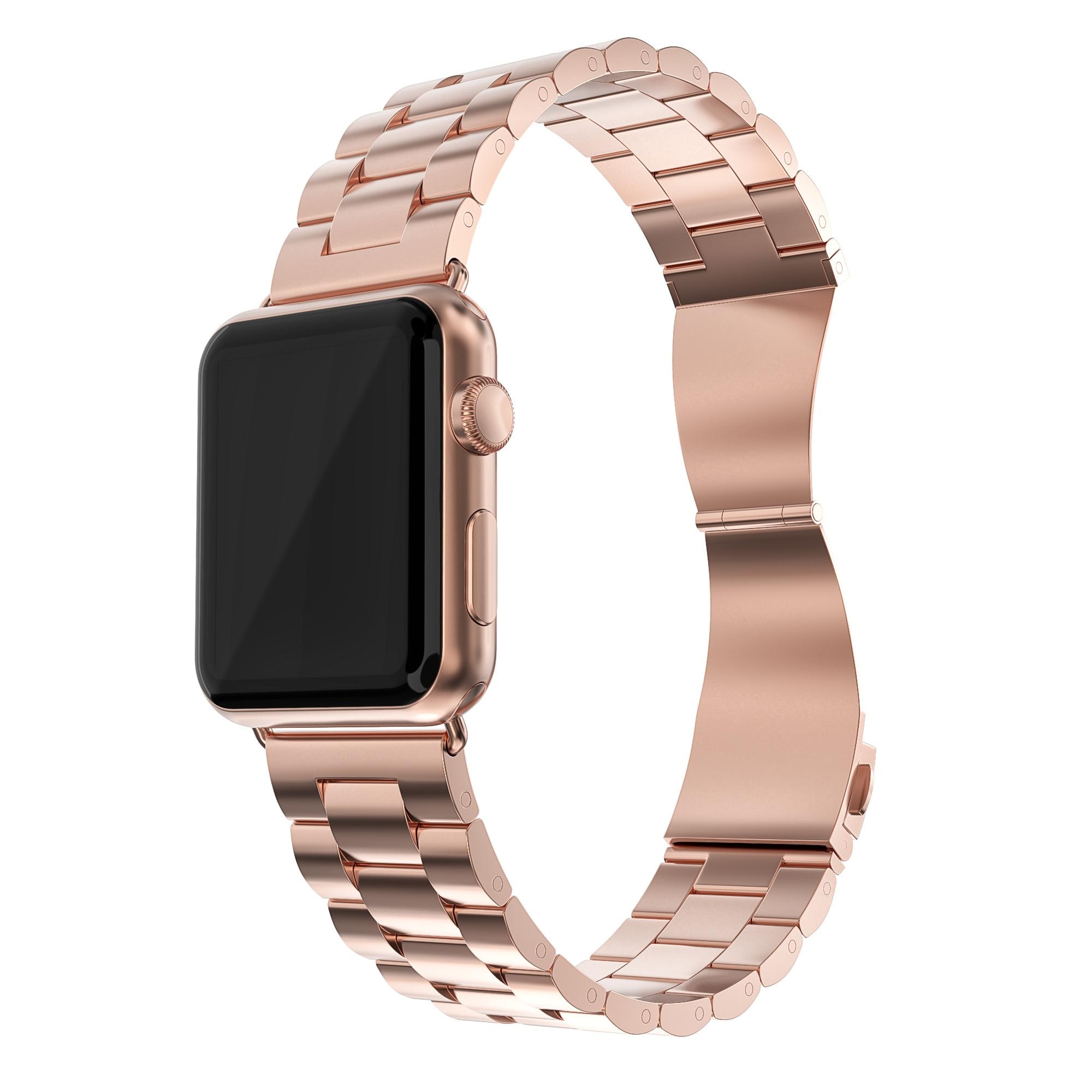 Metalarmbånd Apple Watch 40mm rose guld