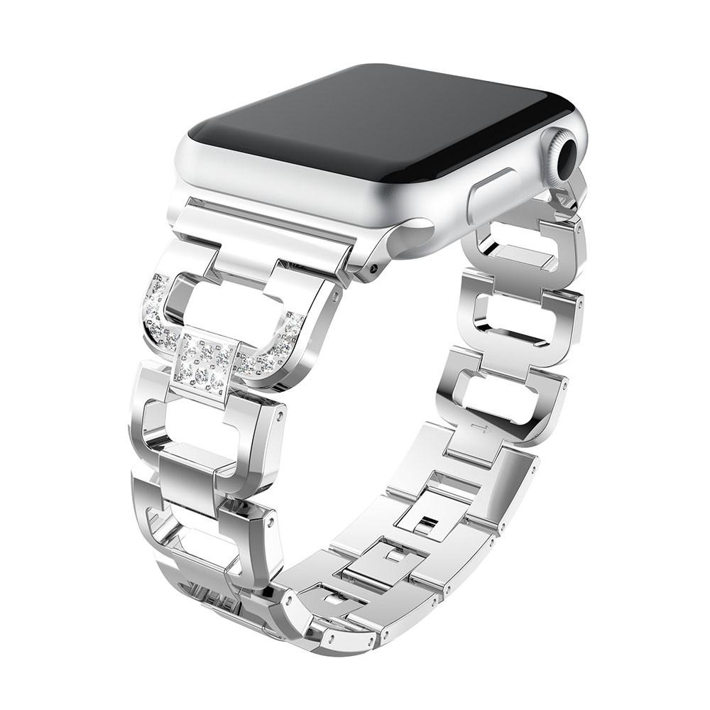 Rhinestone Bracelet Apple Watch SE 40mm Silver