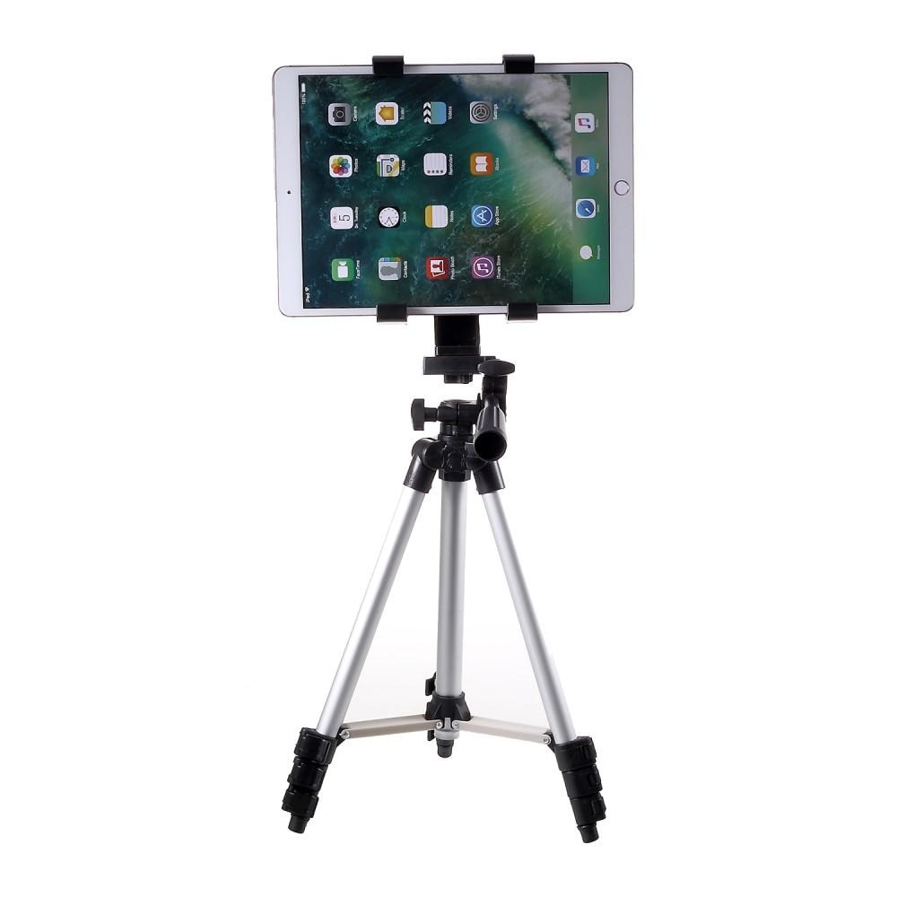 Premium stativ tripod til tablets/iPad sølv