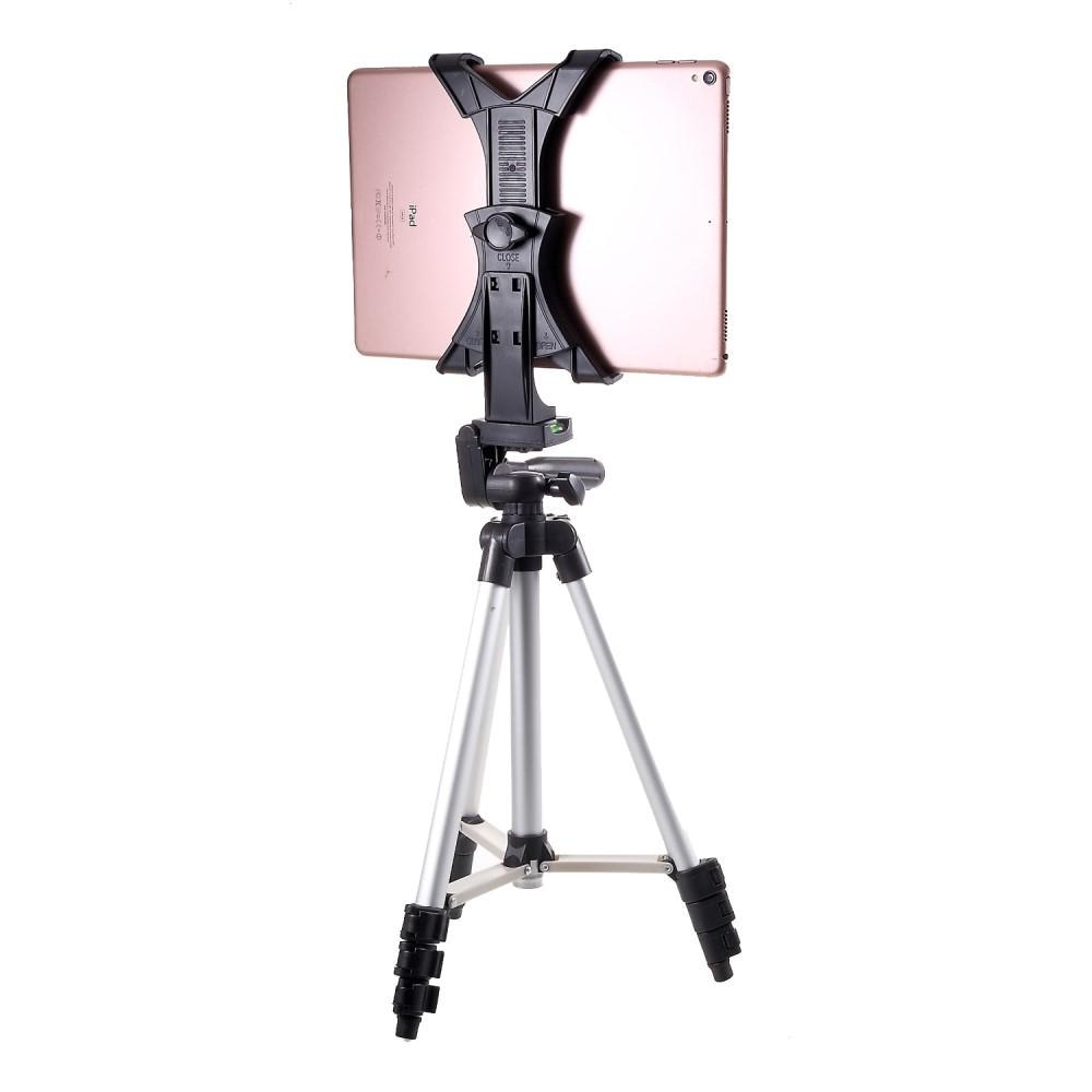 Premium stativ tripod til tablets/iPad sølv