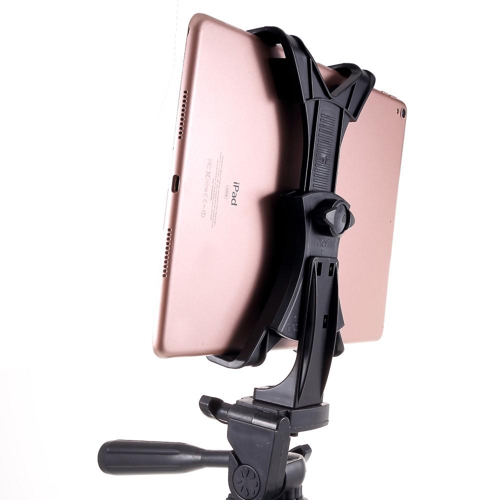 Premium stativ tripod til tablets/iPad sølv