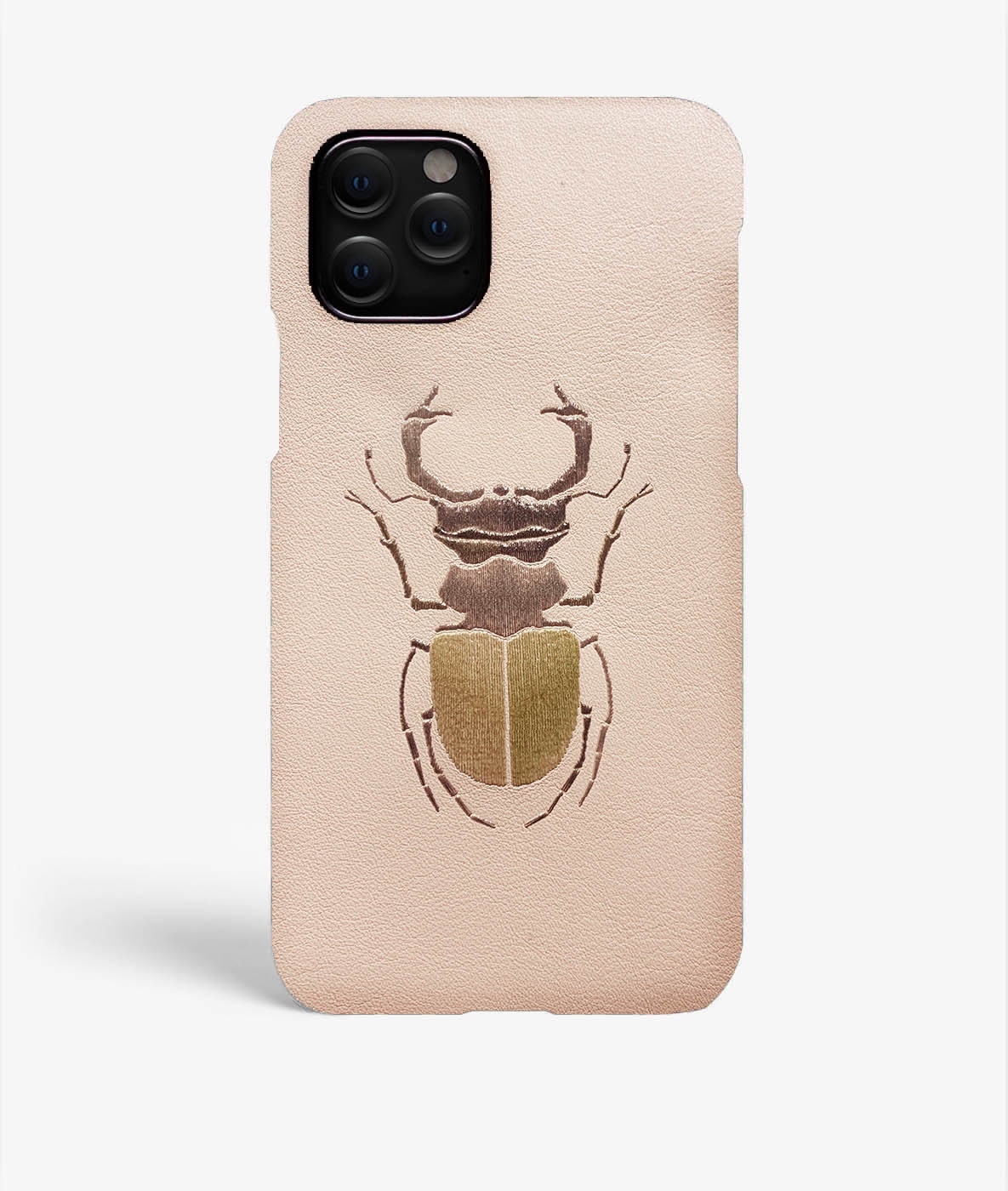 Cover iPhone 11 Pro Beetle Calf Mastice